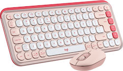 Logitech Pop Icon Combo Ασύρματο - Σετ με Ποντίκι Logitech Pop Icon Combo Ασύρματο - Σετ με Ποντίκι