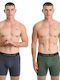 Men's Boxers Khaki, Anthracite 2Pack