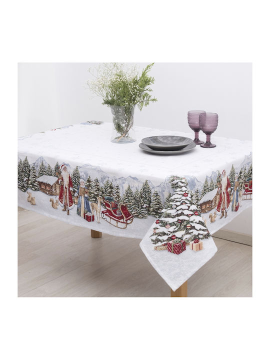 Dimeco Christmas Tablecloth L140xW220cm.