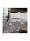 Beauty Home Kids Sherpa Comforter Fluorescent Single Glow Art Grey 6269PMMO 160x220cm