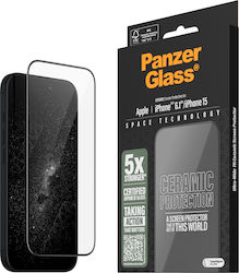 Panzerglass Ceramic Screen Protector Iphone 16 15 6.1" Ultra-wide Fit 2853 Panzerglass Ceramic Screen Protector Iphone 16 15 6.1" Ultra-wide Fit 2853
