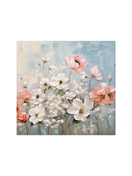 Pakketo Rozy Painting on Canvas 80x80cm