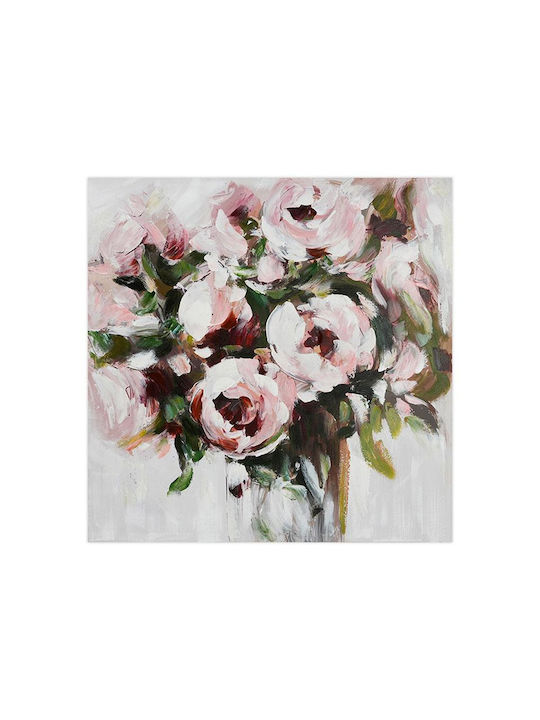 Fylliana Flower 35296 Πίνακας σε Καμβά 100x100cm