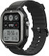 Egoboo GeoLander Smartwatch with Heart Rate Monitor (Black)