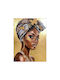 Fylliana African Lady Painting on Canvas 60x80cm
