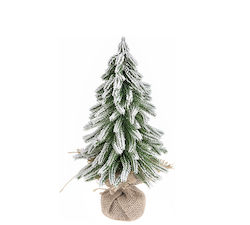 Zaros Christmas Decorative Snowy Tree 31cm