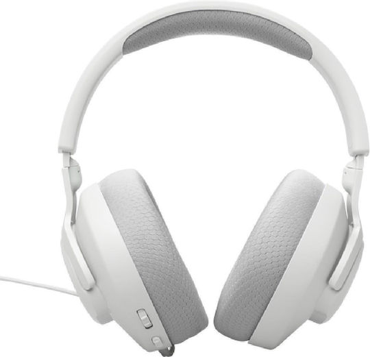 JBL Quantum 100M2 Over Ear Gaming Headset with 3.5mm Connectivity White for Nintendo Switch / PC / PS4 / PS5 / XBOX