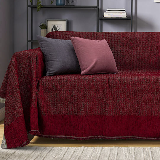 Lino Home Malta Τριθέσιου Καναπέ Π180xΜ300cm Bordo Lino Home Malta Τριθέσιου Καναπέ Π180xΜ300cm Bordo