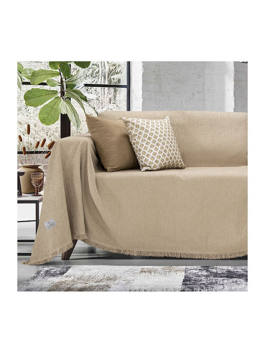 Lino Home Boxi Sofa Throw 2 Seater Chenille 180...