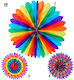 Carnival Garland Polychrome 3 1pcs