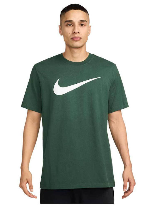Swoosh Athletic T-shirt Green