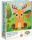 Holzpuzzle Kinderpuzzles 24 Teile Luna