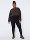 High Waist Women's Jean Trousers in Skinny Fit Black