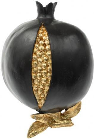 Zen Collection Настолници Гоури Нар Black / Gold от Пластмаса 9x18см 1бр