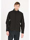Winter Jacke Softshell Wasserdicht und Winddicht Black