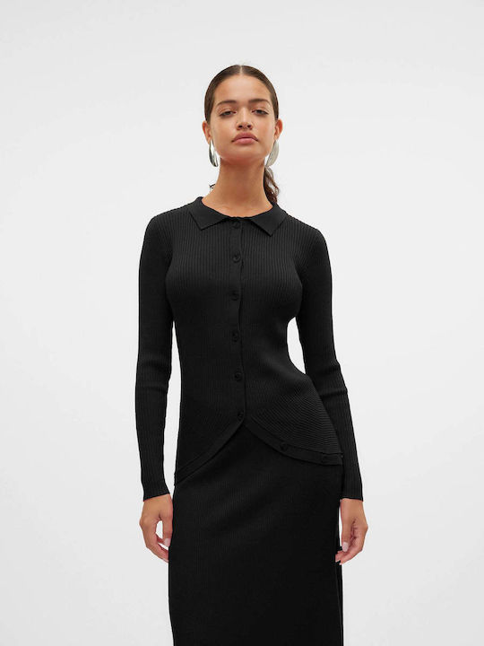 Vero Moda Дамска жилетка Black