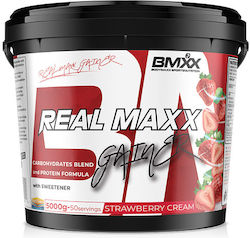 BMXX Real Maxx Gainer Crema de căpșuni 5kg BMXX Real Maxx Gainer Crema de căpșuni 5kg