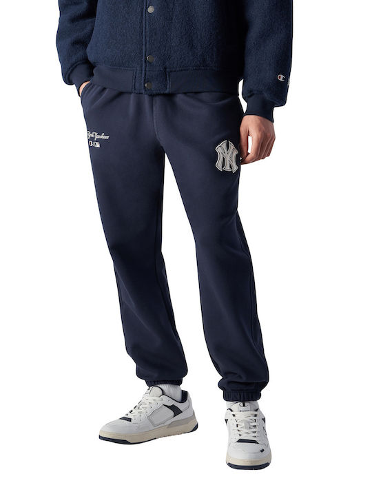 Champion Men Elastic Cuff Pants Navy