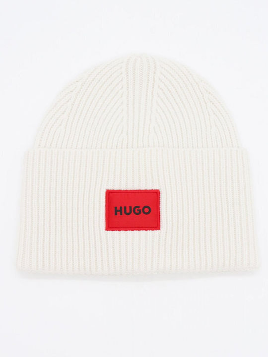 Saffa Beanie Γυναικείος Σκούφος Πλεκτός σε Εκρού χρώμα