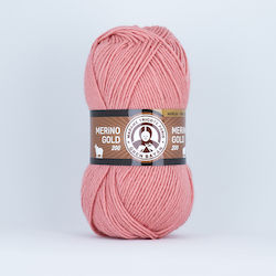 Madame Tricote Paris Merino Gold Μεικτό Ροζ Του...