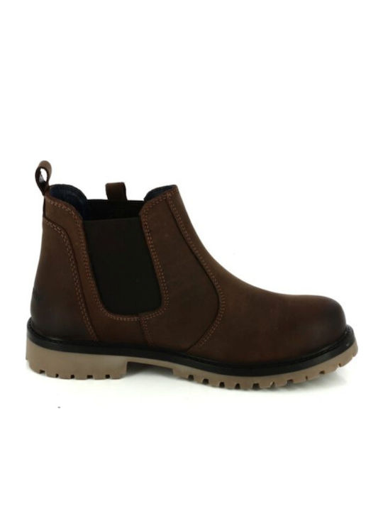 Wrangler Yuma Καφέ Ανδρικά Chelsea Μποτάκια