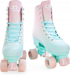 Role ajustabile Croxer Sprinkly turcoaz roz L 39-42 Role ajustabile Croxer Sprinkly turcoaz roz L 39-42