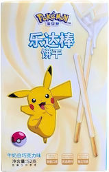 Pokemon Stick Biscuits White Chocolate 52g