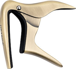 Ortega Ocapouke-brb Καποτάστο Ukulele Banjo Brushed Brass Design