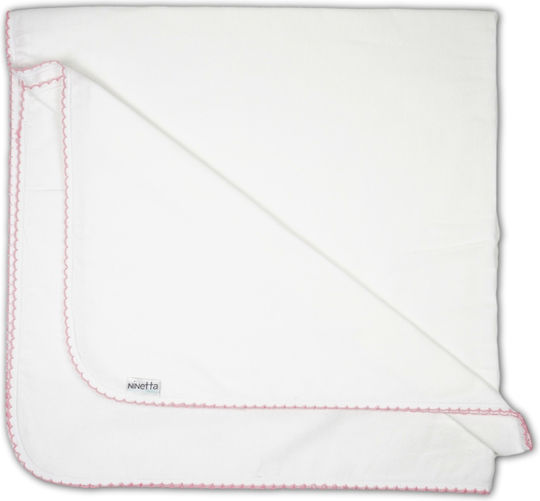 Ninetta Bebe Changing Pad Pink White 90x90cm.
