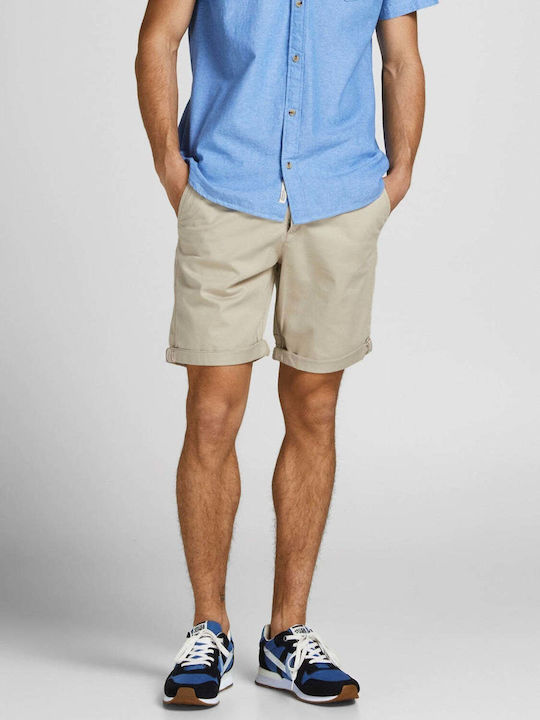 Jack & Jones Men's Shorts Chino Beige