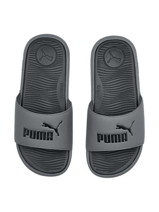 PUMA Детски джапанки тип слайдове Светлосин Cat...