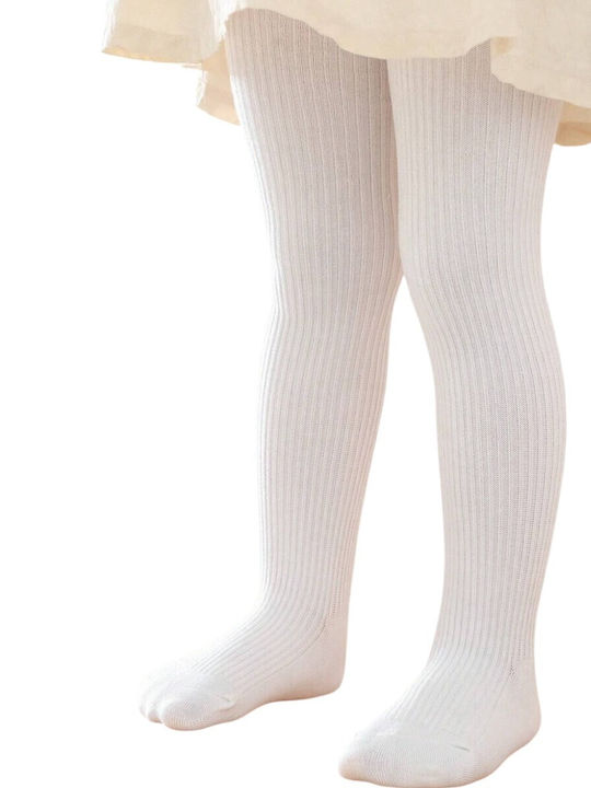 TakTakBaby Kinderstrumpfhose Gestreift Weiß