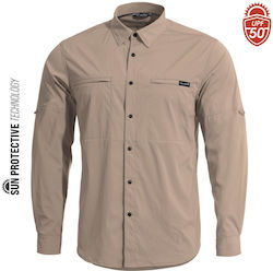 Pentagon Bluse in Beige Farbe