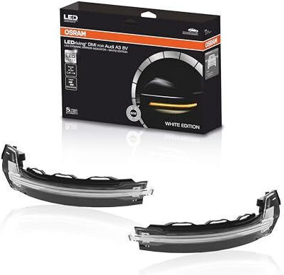 Set 2 Led Dynamic Turn Signal Modules White Audi A3 8v 2013 Osram