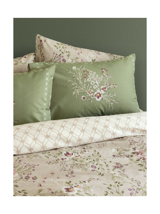 Nima Mansi Pillowcase Set Green 52x72cm.