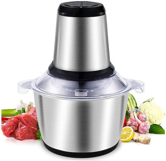 Mini Tocător Multi 850W Cu Recipient 2L Gri