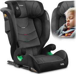 Nukido Louis i-Размер 15-36 кг с Isofix Черно-сив
