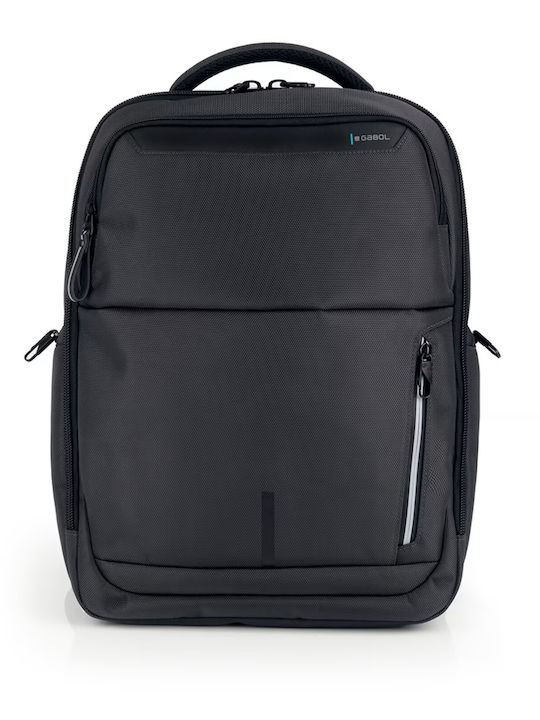 Gabol Τσάντα Πλάτης για Laptop 15.6" σε Μαύρο χρώμα