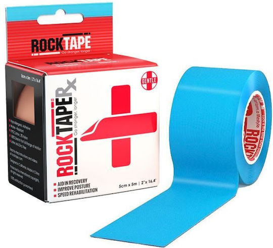 Rocktape Ταινία Κινησιοθεραπείας 5cm x 5m Μπλε