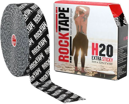 Rocktape Ταινία Κινησιοθεραπείας 5cm x 32m Μαύρη