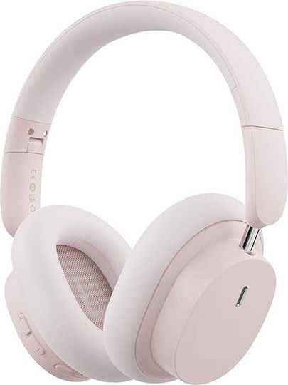 Baseus Bowie D05 Wireless / Wired Over Ear Headphones with 70 hours of Operation Pink