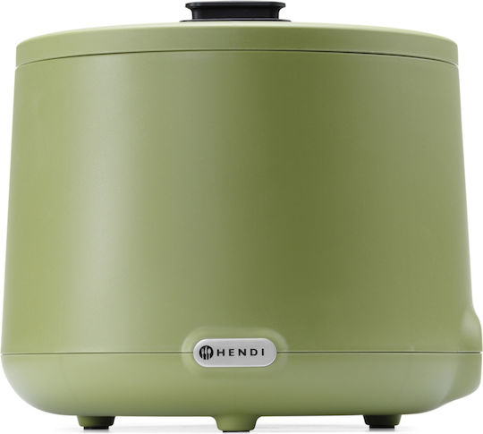 Elektrischer Thermotopf Suppe 35-85°C 8l 500W Grün