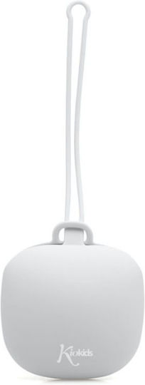 Kiokids Husă Accesorii Suzete din Silicon Gri