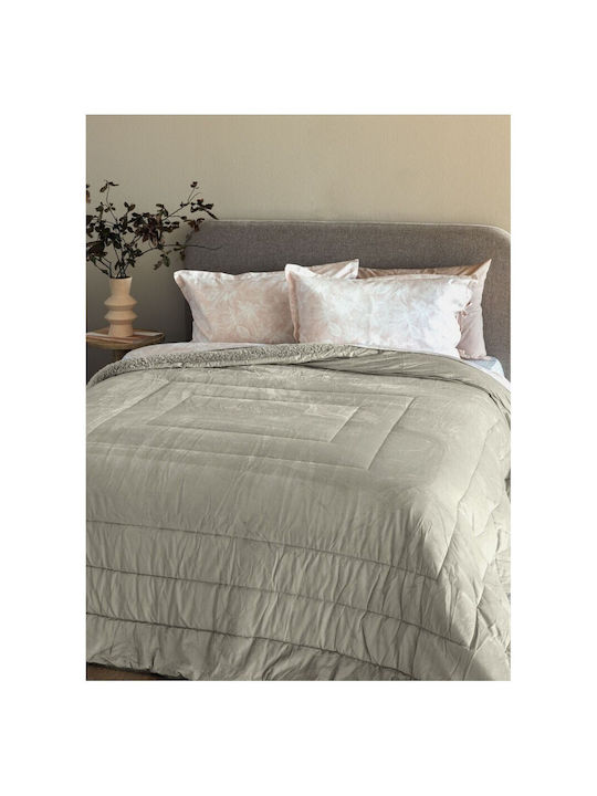 Palamaiki Duvet Cover Single 160x240cm Mono Fog...