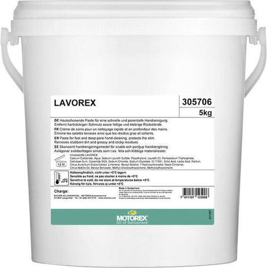 Паста за почистване на ръце Motorex Lavorex 5 кг