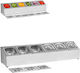 Display Stand Containers 6x Gn 1/6 + Containers Lids