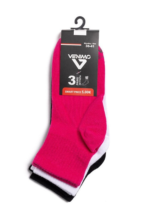 Venimo Sportsocken Mehrfarbig 3 Paare