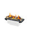 Dimplex Cassette 600l Logset Επιδαπέδιο Ηλεκτρικό Τζάκι 125W 41x18cm