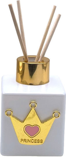 Raumduft "Prinzessin" Hängende Vergoldete Krone 5,5cm X 8cm Ar8104 Georgiou Sg-ar8104