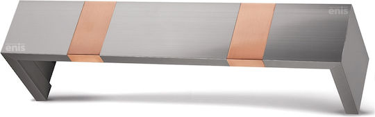 Enis by Domus Μετόπη Κουρτινόξυλου No.8673 160εκ. Μεταλλική